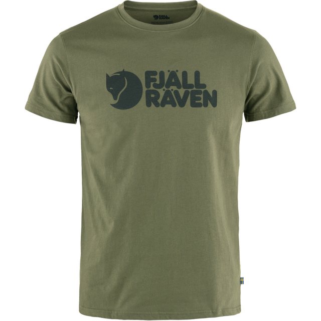 Fjällräven T-Shirt Fjällräven Logo T-shirt M LAUREL GREEN günstig online kaufen