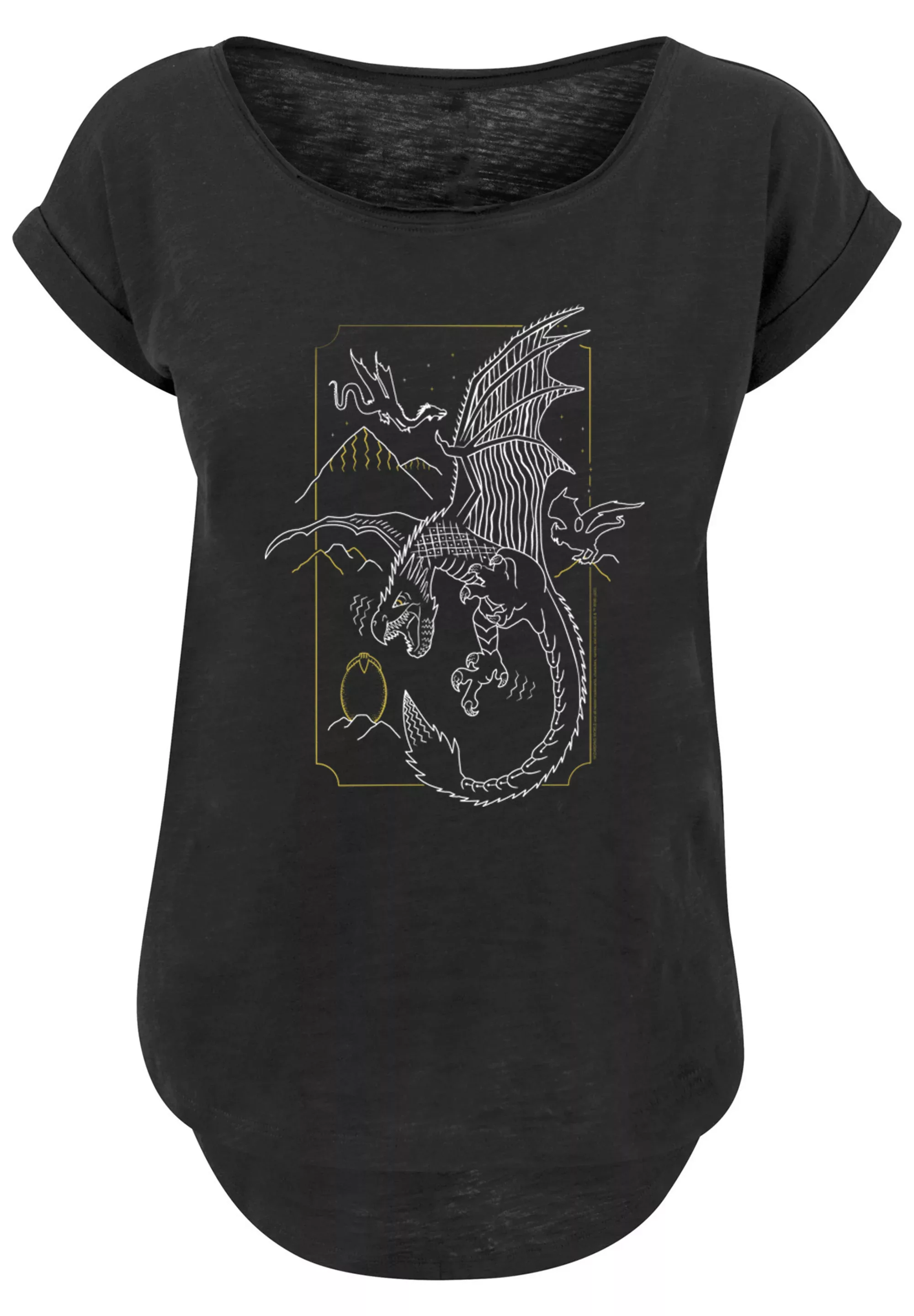 F4NT4STIC T-Shirt "Harry Potter Dragon Line Art", Print günstig online kaufen