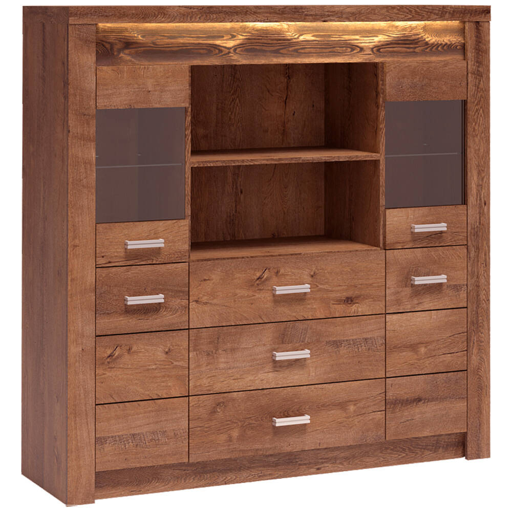 Highboard in Esche hell INGENIO-161 günstig online kaufen