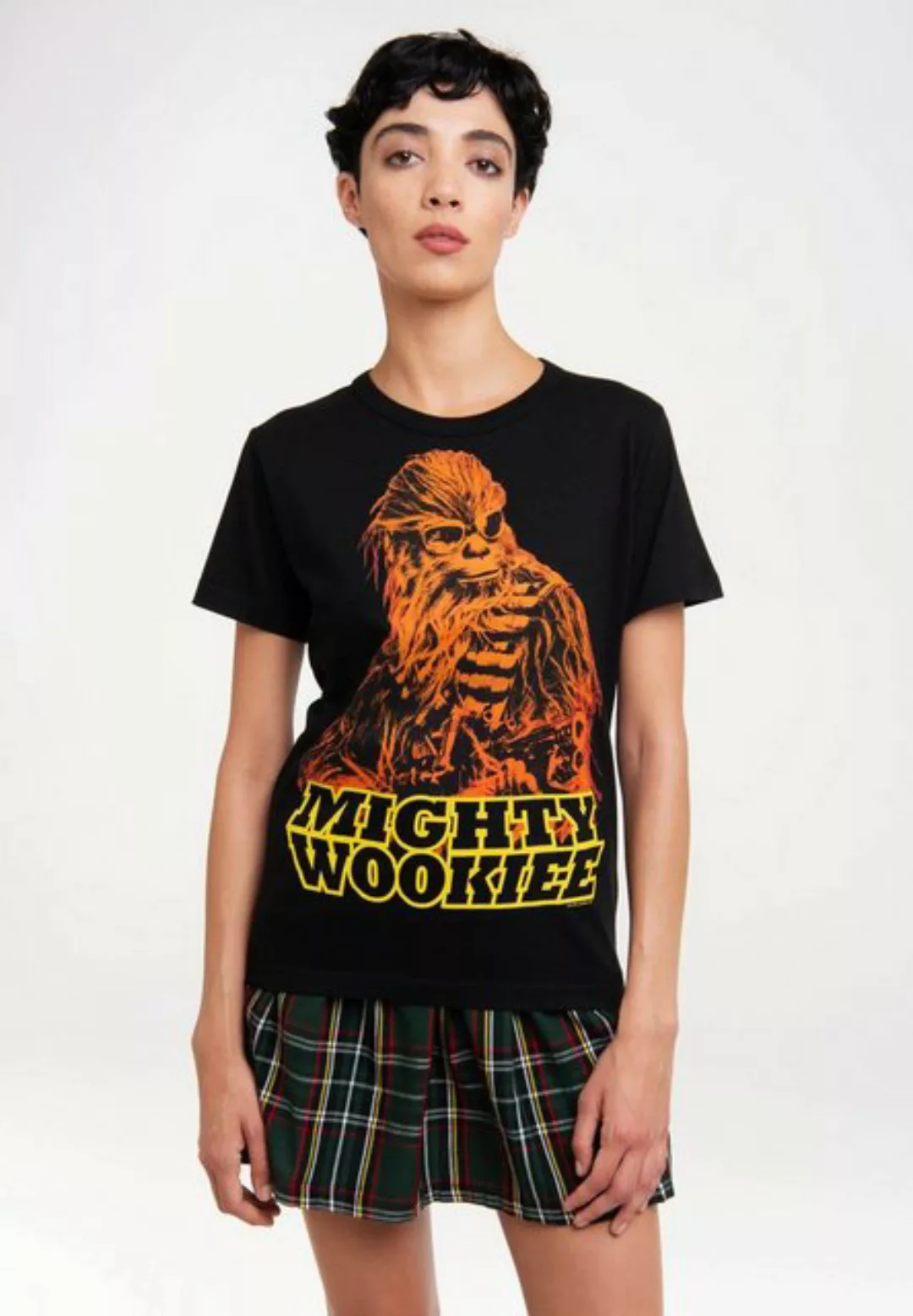 LOGOSHIRT T-Shirt Star Wars: Solo - Mighty Wookie mit coolem Print günstig online kaufen
