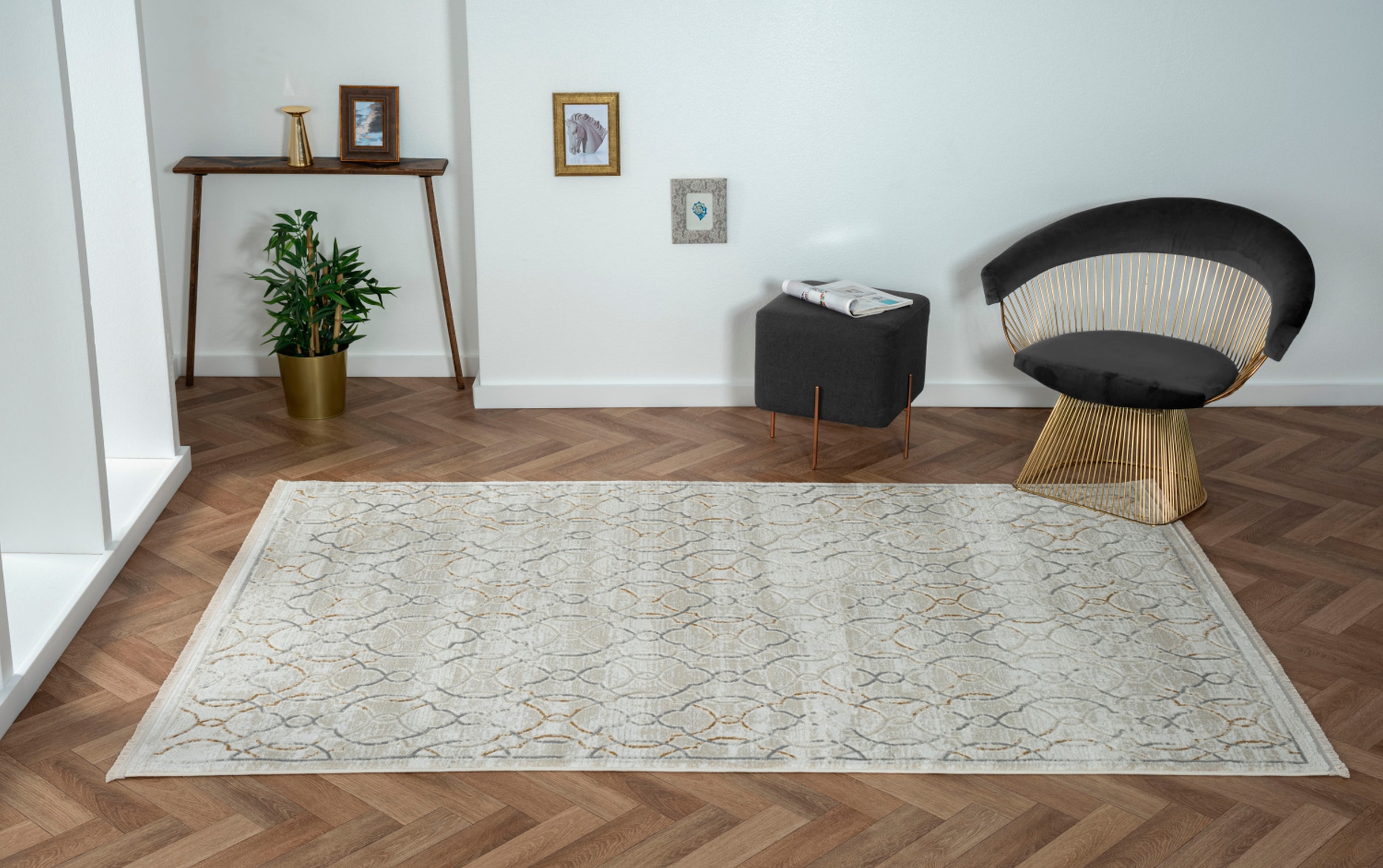 Myflair Möbel & Accessoires Teppich »My Floor«, rechteckig, 10 mm Höhe, Kur günstig online kaufen