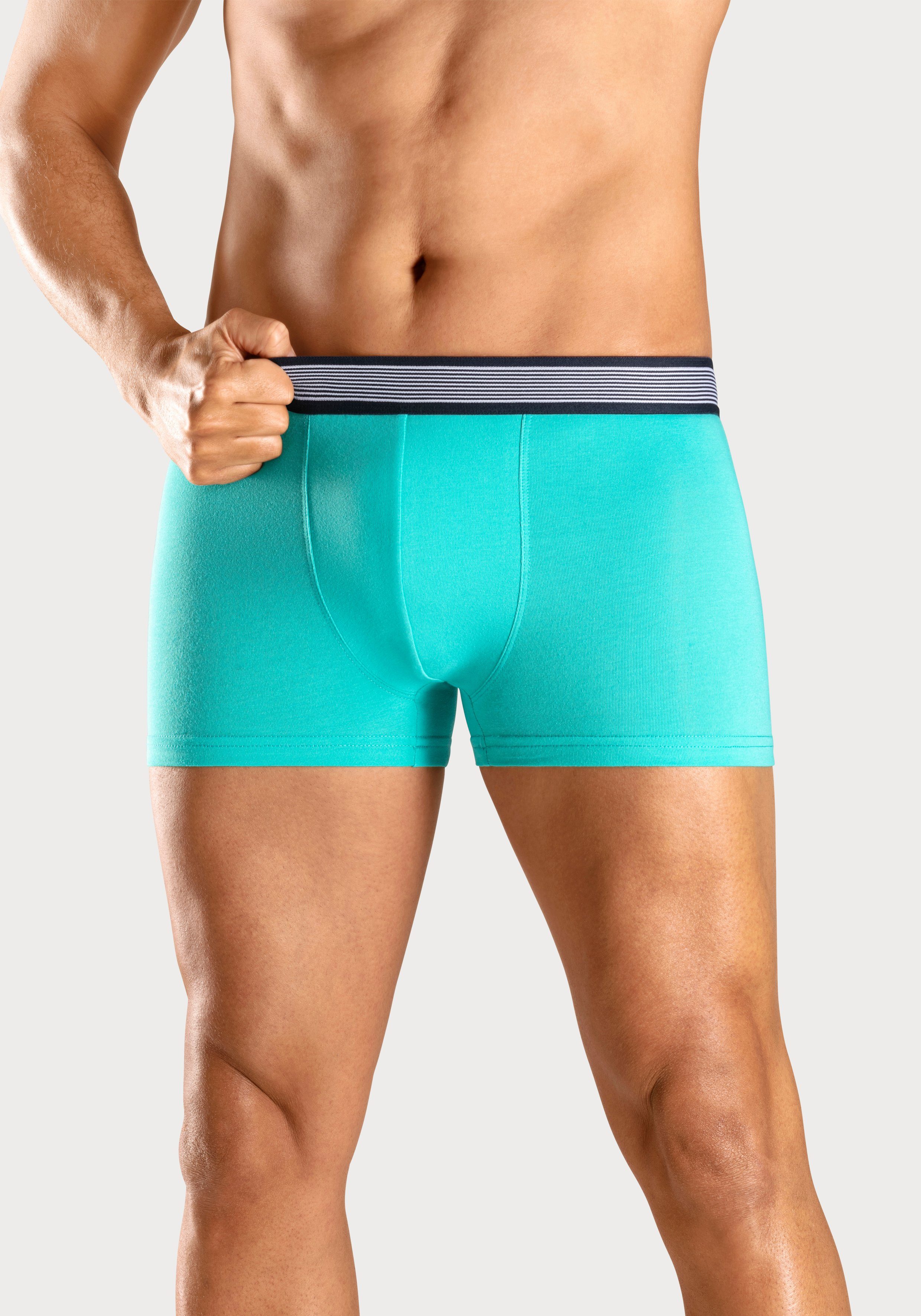 H.I.S Boxer "Boxershorts für Herren", (Packung, 4 St.), mit gestreiftem Web günstig online kaufen