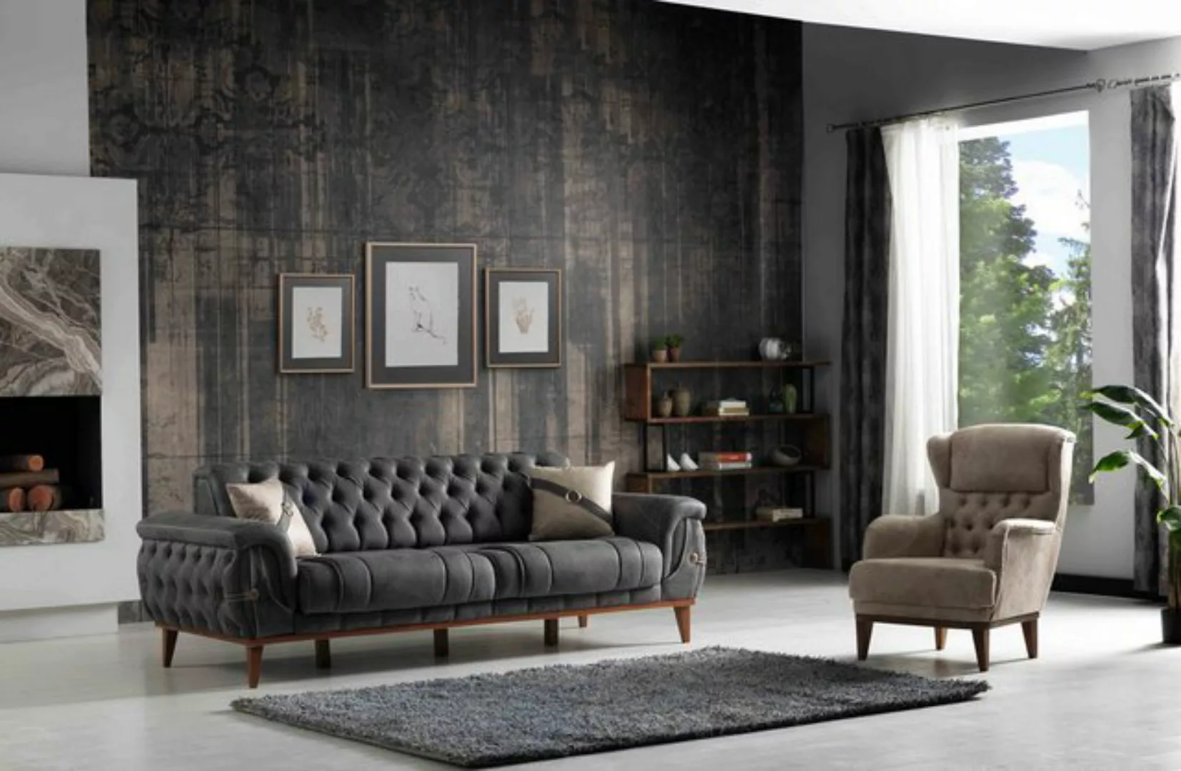 BENEDO MÖBEL Polstergarnitur Veronica Sofa Set günstig online kaufen