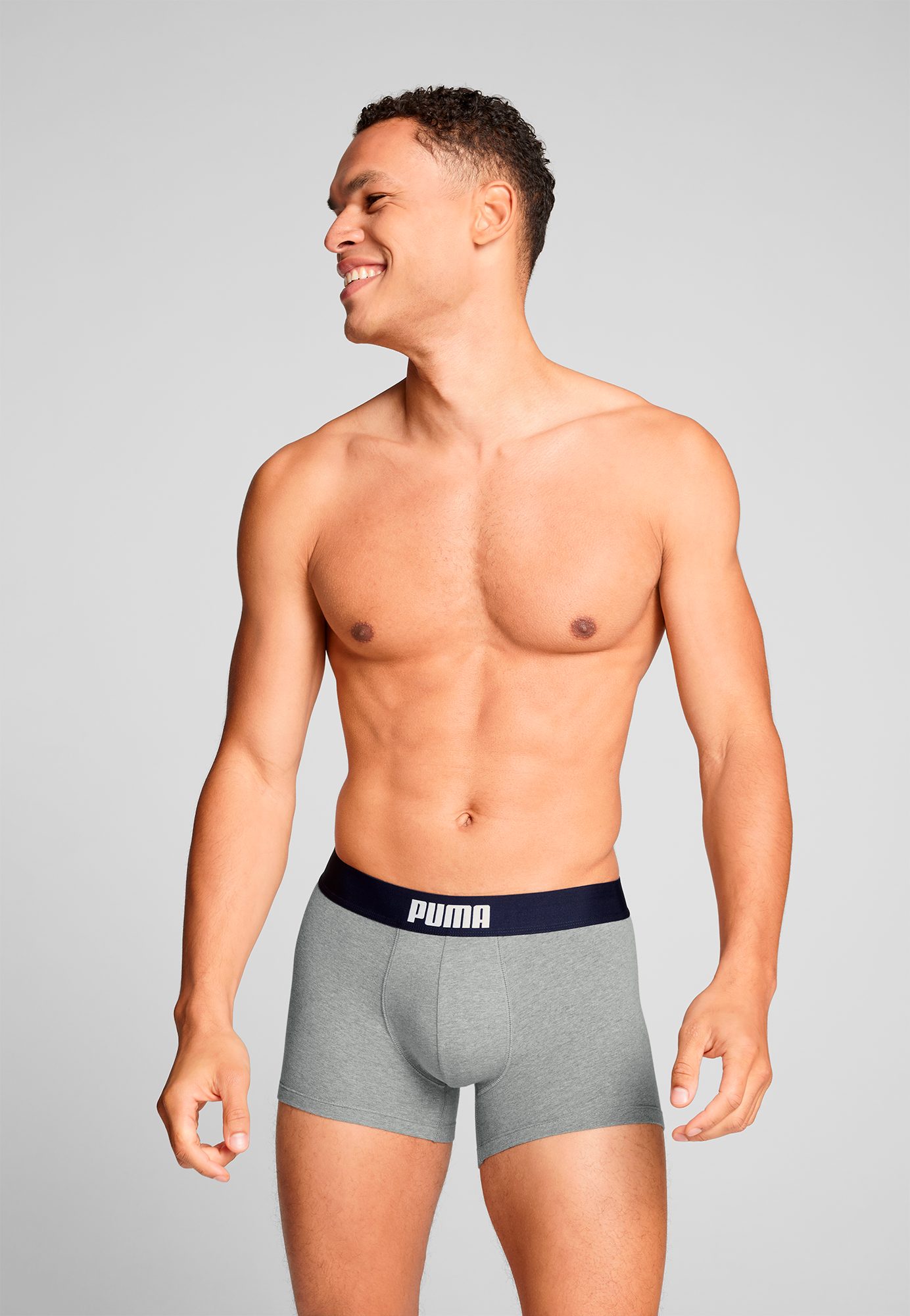 PUMA Boxershorts "PUMA MEN EVERYDAY PLACED LOGO BOXERS 2P", (2er Pack), mit günstig online kaufen