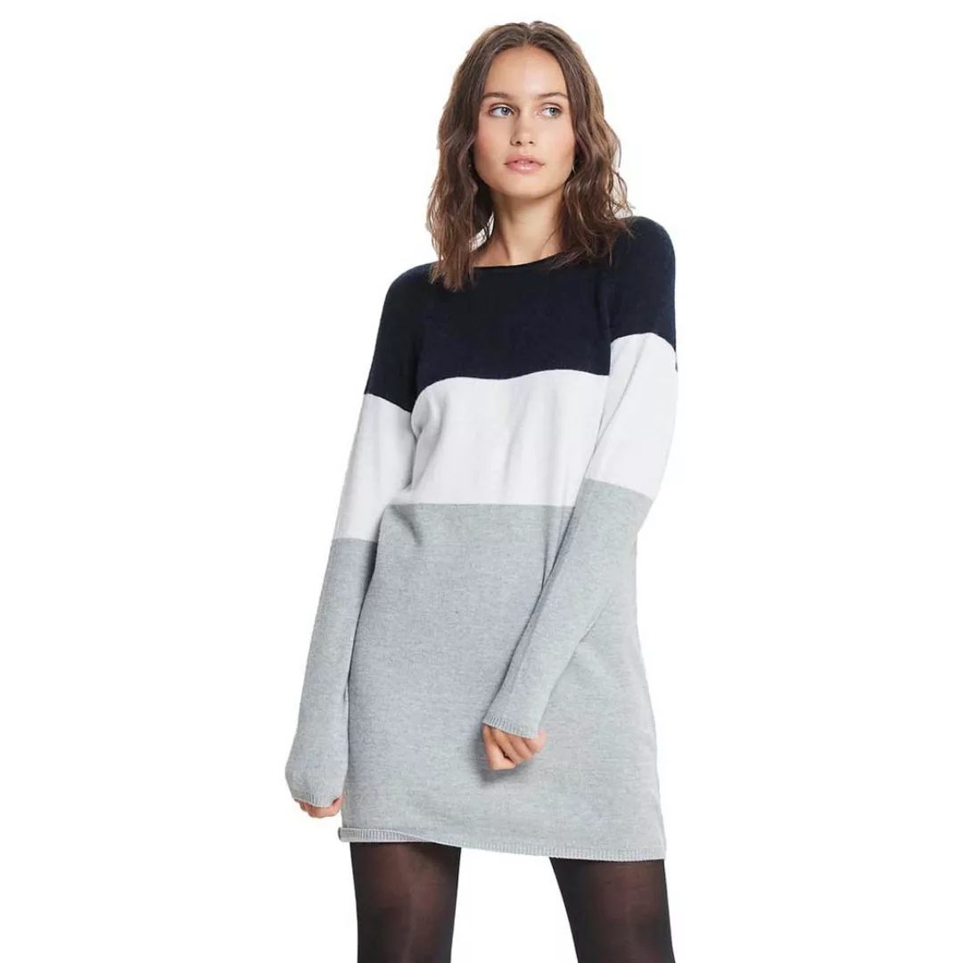 Only Lillo Knit Kurzes Kleid XL Night Sky / White Melange / Lgm günstig online kaufen