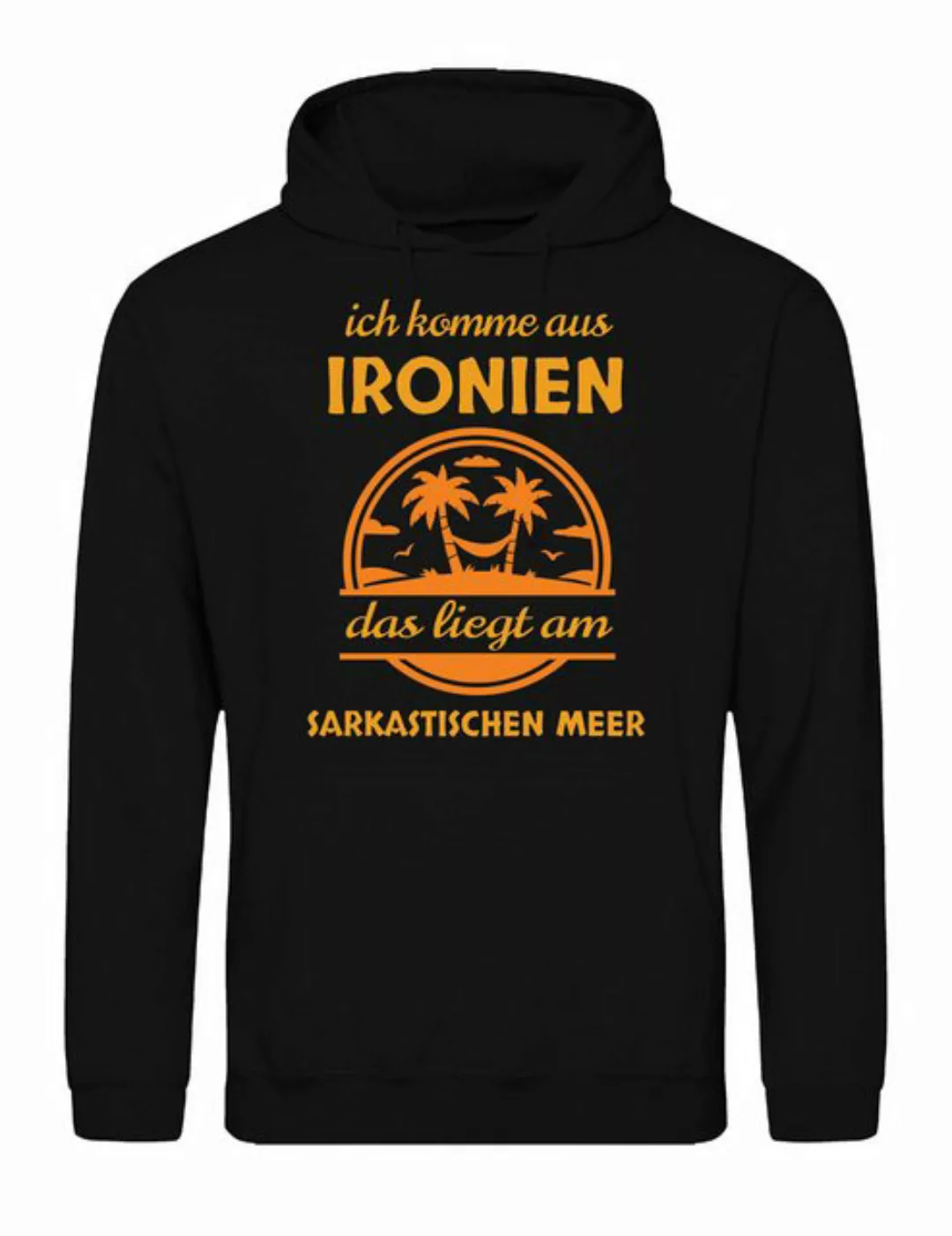 Youth Designz Kapuzenpullover "Ironien" Herren Hoodie Pullover witziger Spr günstig online kaufen