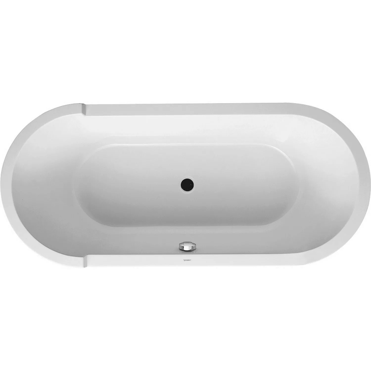 Duravit Badewanne Starck 180 cm x 80 cm freistehend mit Acrylverleidung Wei günstig online kaufen