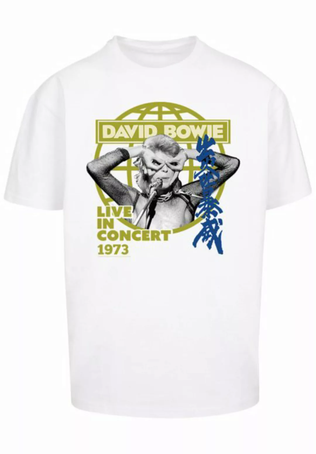 F4NT4STIC T-Shirt "David Bowie Live In Concert Rock Music Band", Print günstig online kaufen