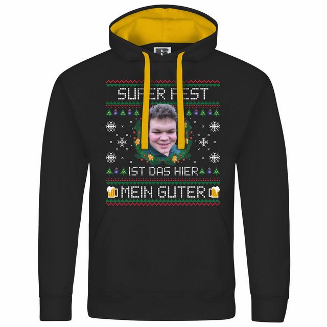 deinshirt Kapuzenpullover Herren Kapuzenpullover SUPER FEST ist das hier Me günstig online kaufen