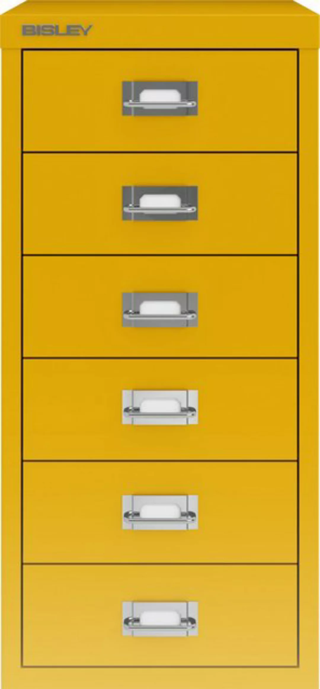 Bisley Aktenschrank MultiDrawer Schubladenschrank in Sunflower - Maße: H 59 günstig online kaufen