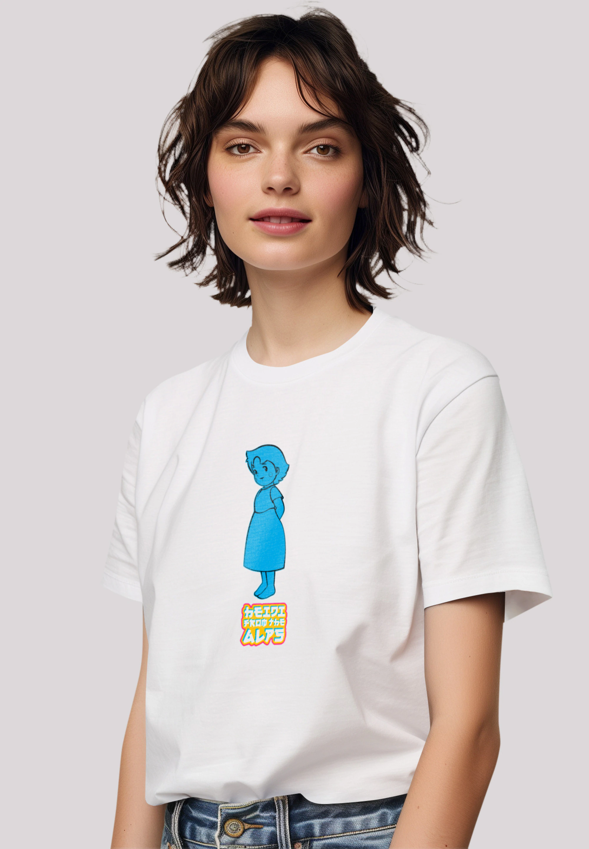 F4NT4STIC T-Shirt "Heidi From The Alps", Premium Qualität, Zeichentrick, TV günstig online kaufen