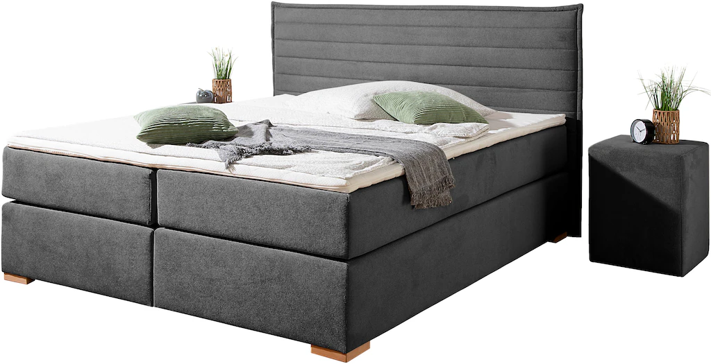 Home affaire Boxspringbett »"Östermoor"«, in H2, H3 oder H4 erhältlich günstig online kaufen