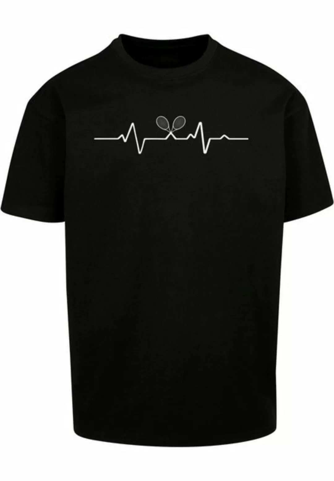 Merchcode T-Shirt Merchcode Herren Tennis Beats Heavy Oversized Tee (1-tlg) günstig online kaufen