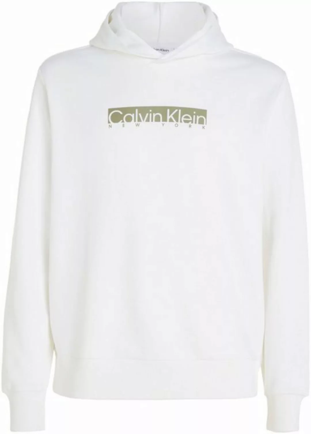 Calvin Klein Kapuzensweatshirt mit CK New York Print günstig online kaufen