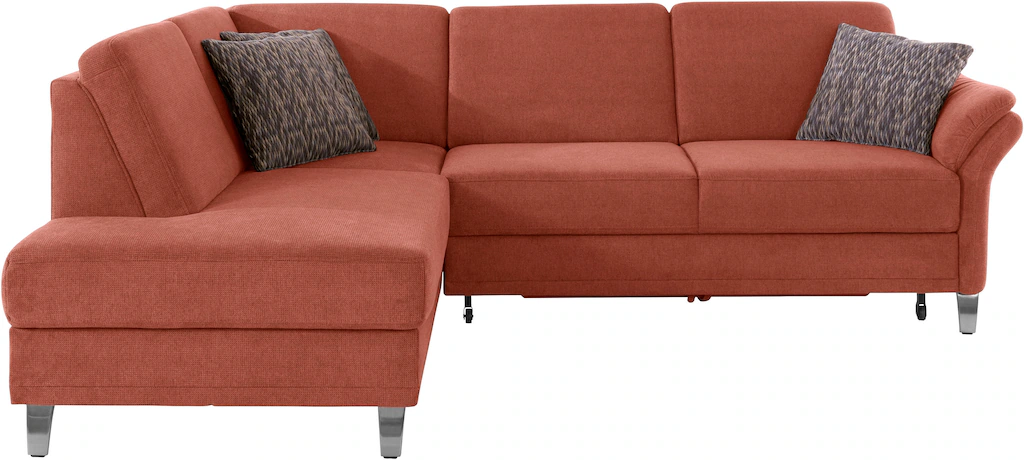 sit&more Ecksofa "Clio L-Form", wahlweise mit Bettfunktion und Bettkasten, günstig online kaufen