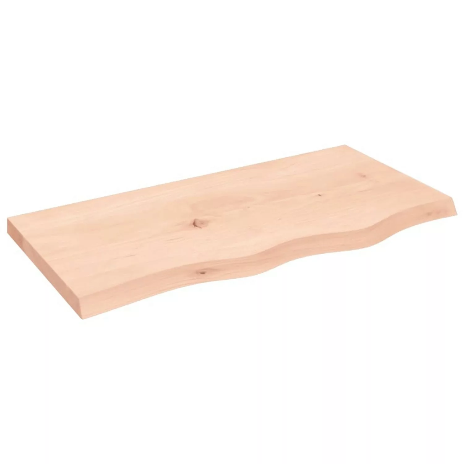 vidaXL Waschtischplatte 80x40x4 cm Massivholz Unbehandelt günstig online kaufen