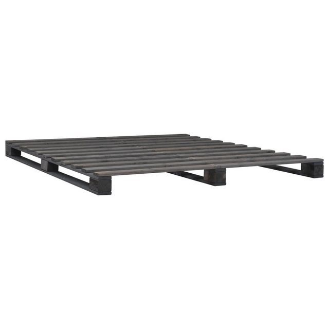 vidaXL Bettgestell vidaXL Palettenbett Massivholz Kiefer 140×200 cm günstig online kaufen