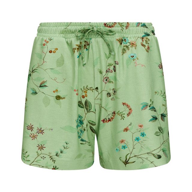 PiP Studio Pyjamashorts Bob Kawai Flower mit Kordelzug und Taschen günstig online kaufen