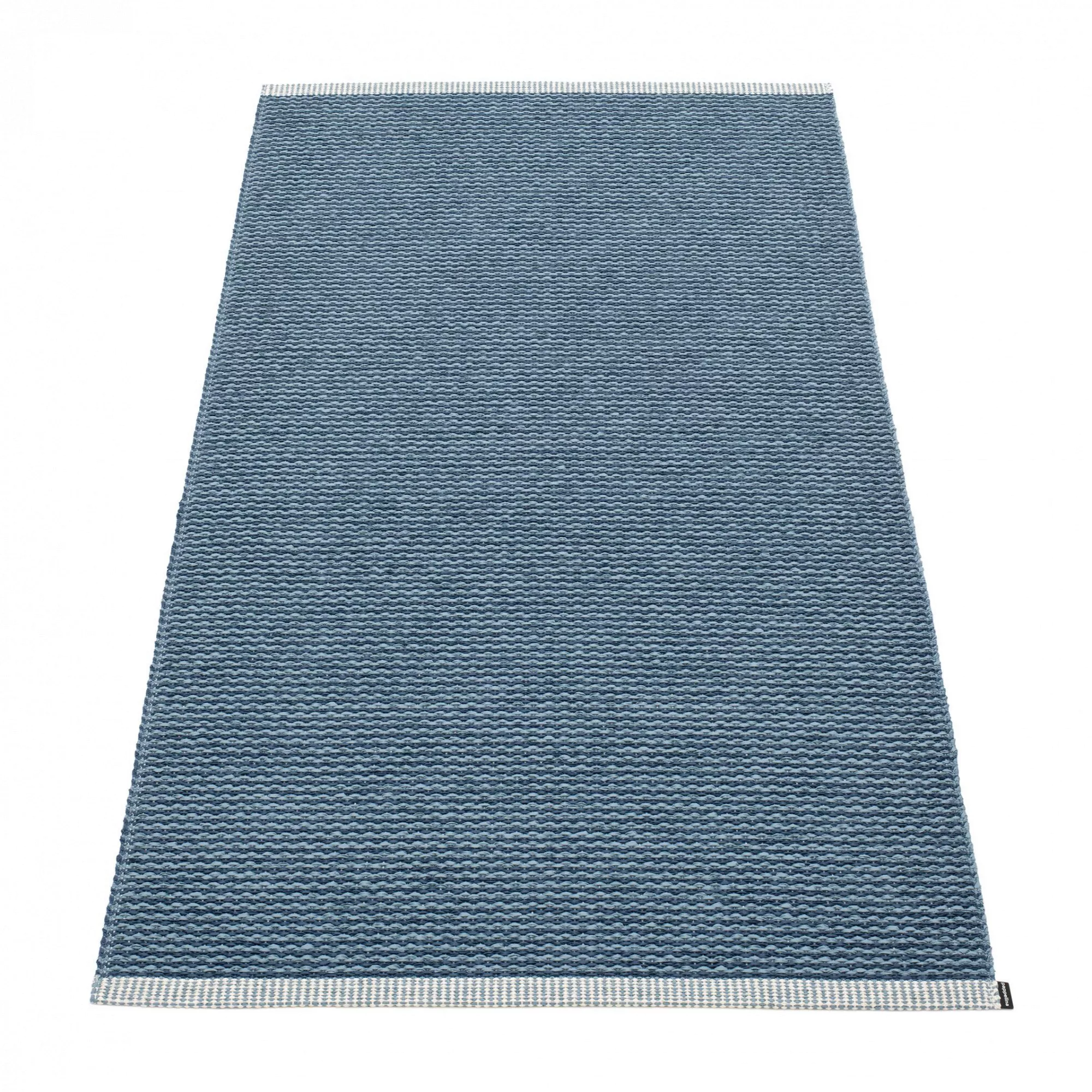 pappelina - Mono Teppich 85x160cm - ozeanblau - taubenblau/PVC phthalatfrei günstig online kaufen