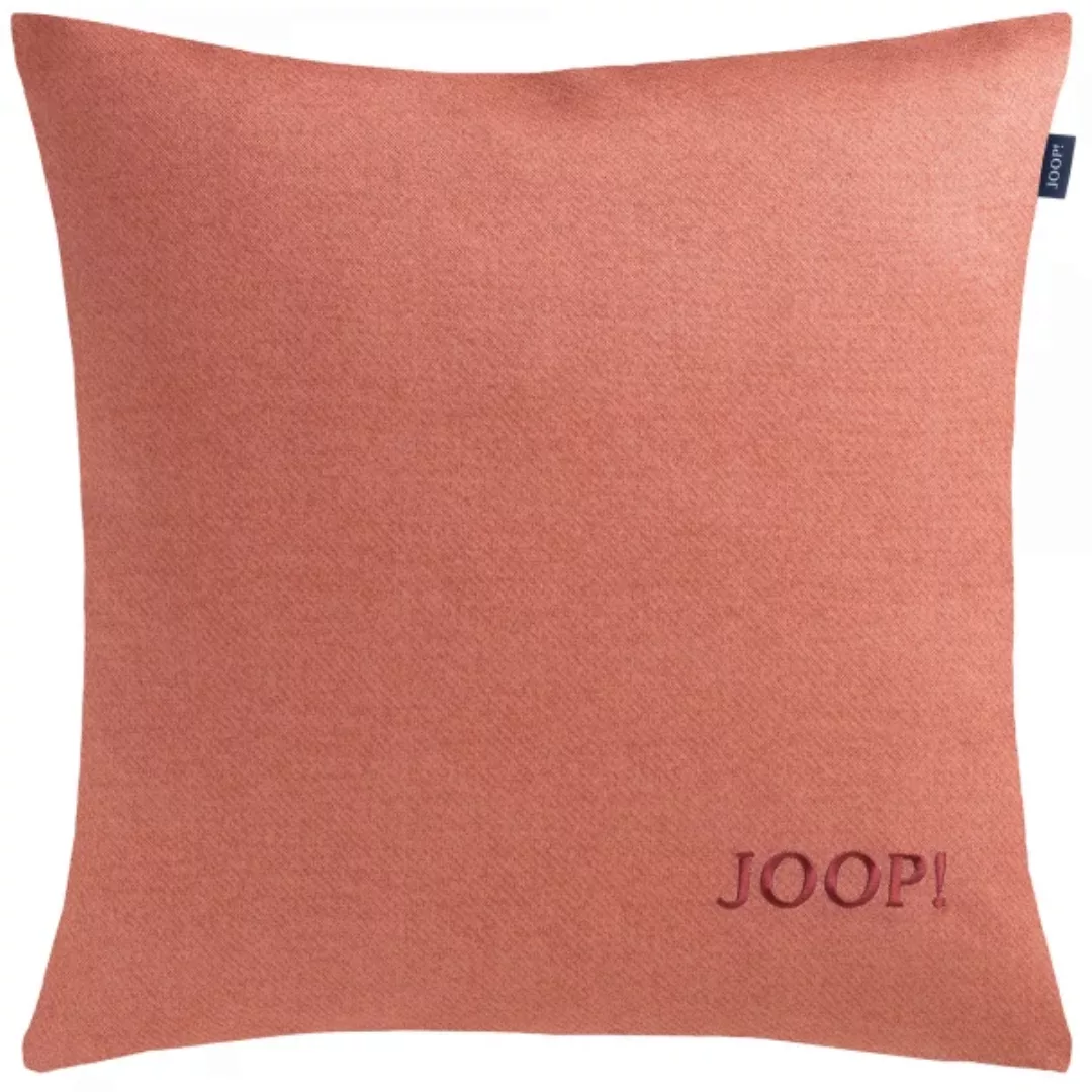 JOOP! Kissenhülle Statement - Farbe: Orange - 050 - 40x40 cm günstig online kaufen