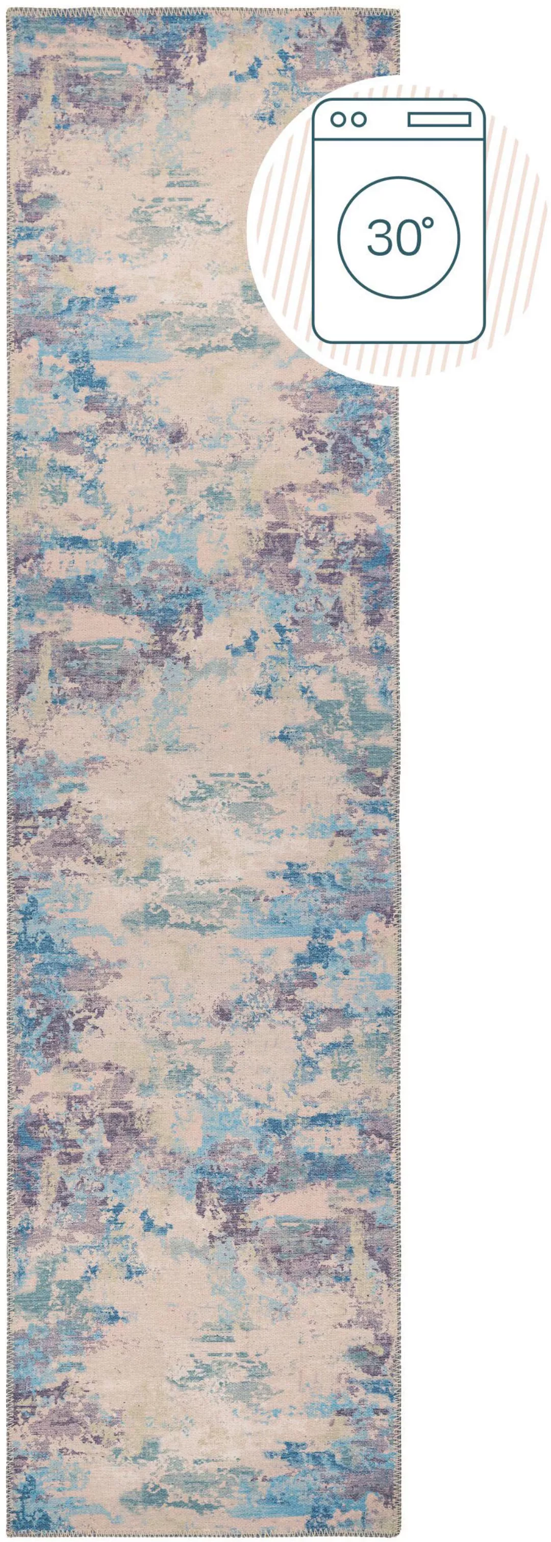FLAIR RUGS Teppich »Reid Abstract«, rechteckig, Waschbarer Teppich günstig online kaufen