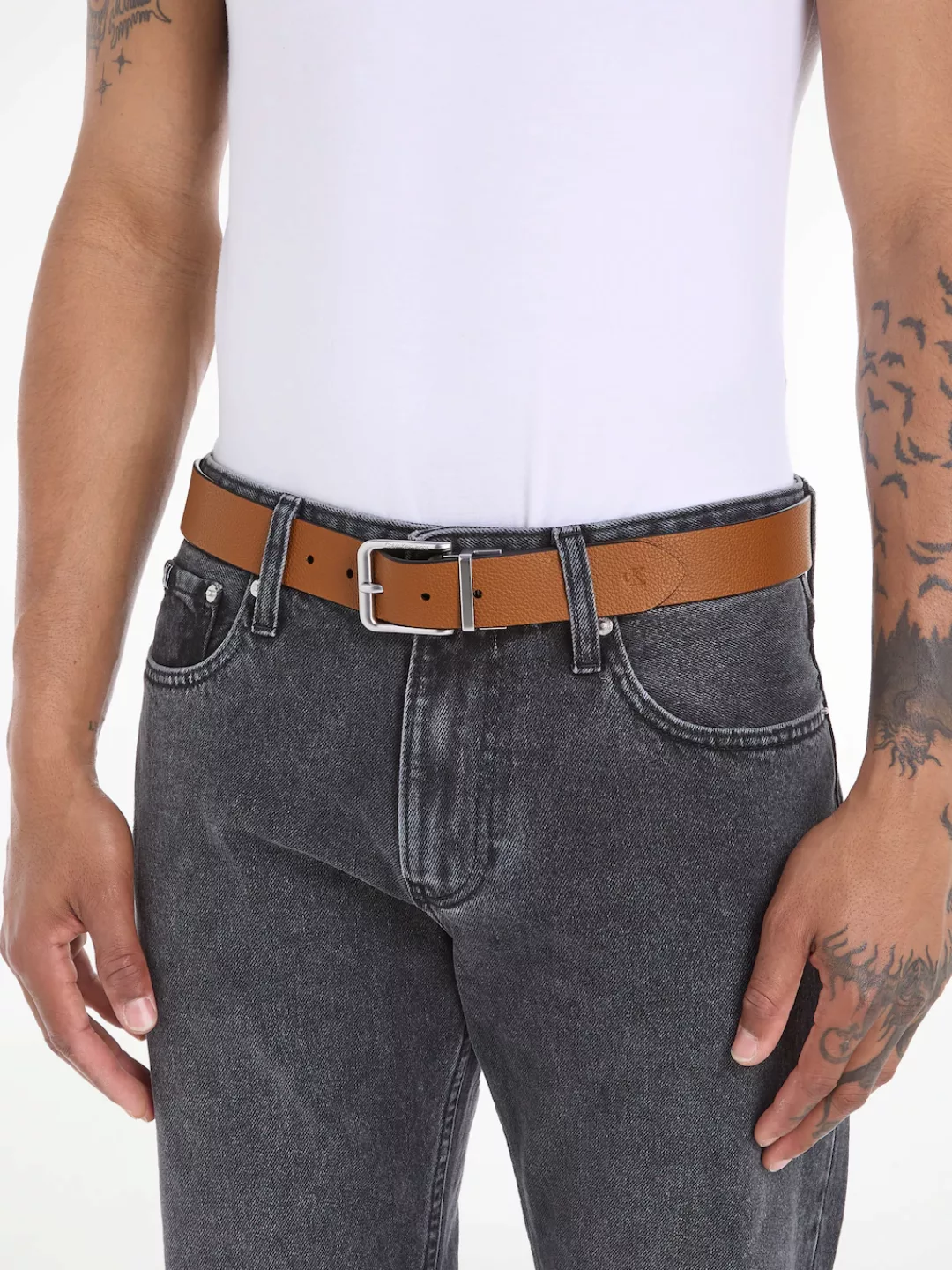 Calvin Klein Jeans Wendegürtel "CLASSIC R LTHR BELT REV/ADJ 35MM" günstig online kaufen