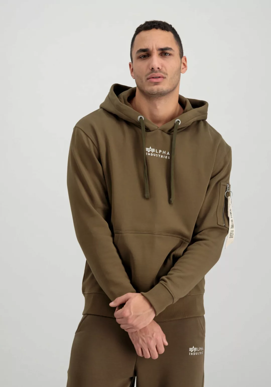 Alpha Industries Hoodie "Organics EMB Hoodie Kapuzensweatshirt" günstig online kaufen