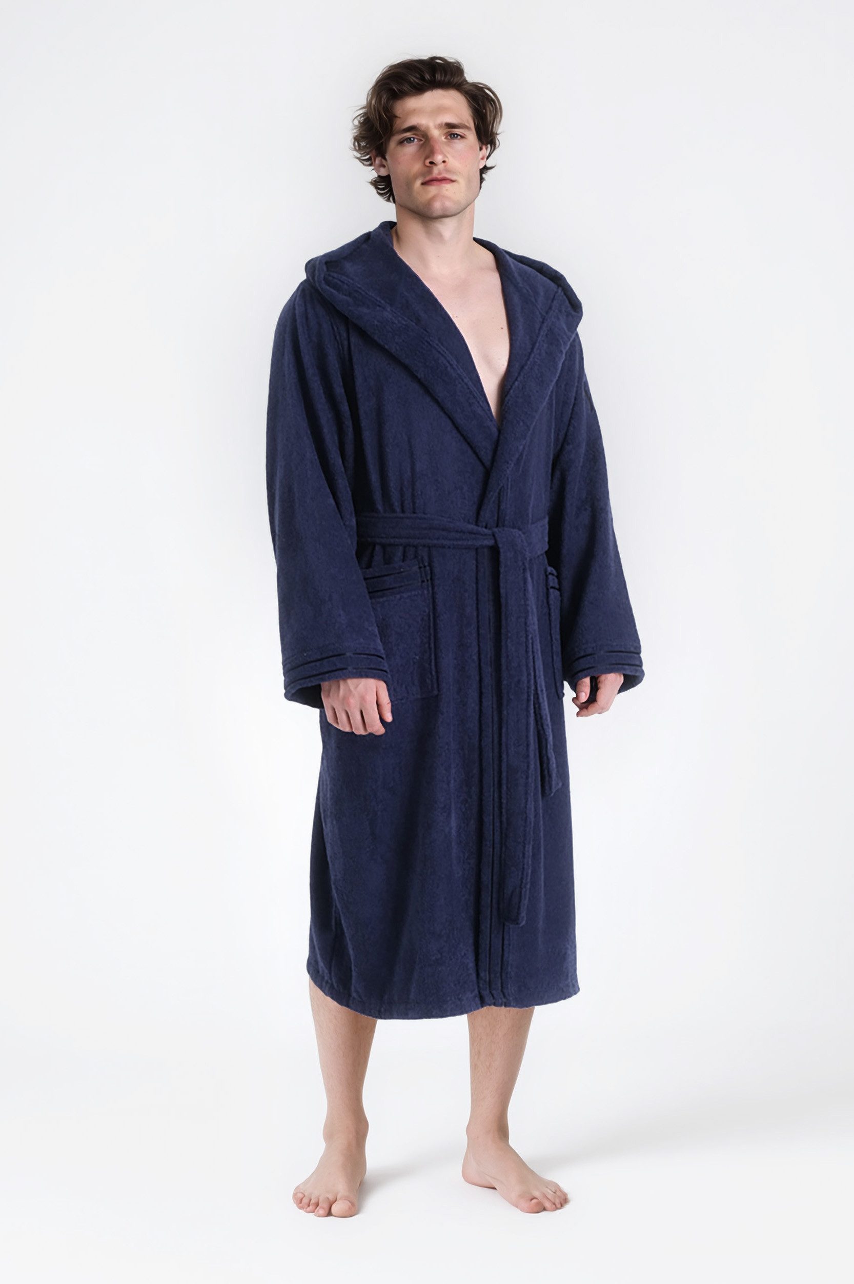 Bruno Banani Herrenbademantel Clement, ideal für günstig online kaufen