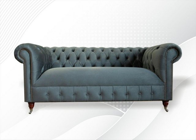 JVmoebel Chesterfield-Sofa, Chesterfield 3 Sitzer Design Sofa Couch 197 cm günstig online kaufen