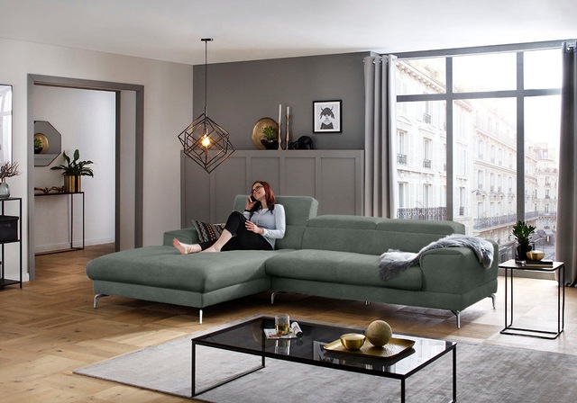 W.SCHILLIG Ecksofa "piedroo, Designsofa mit tollem Sitzkomfort, bequem und günstig online kaufen