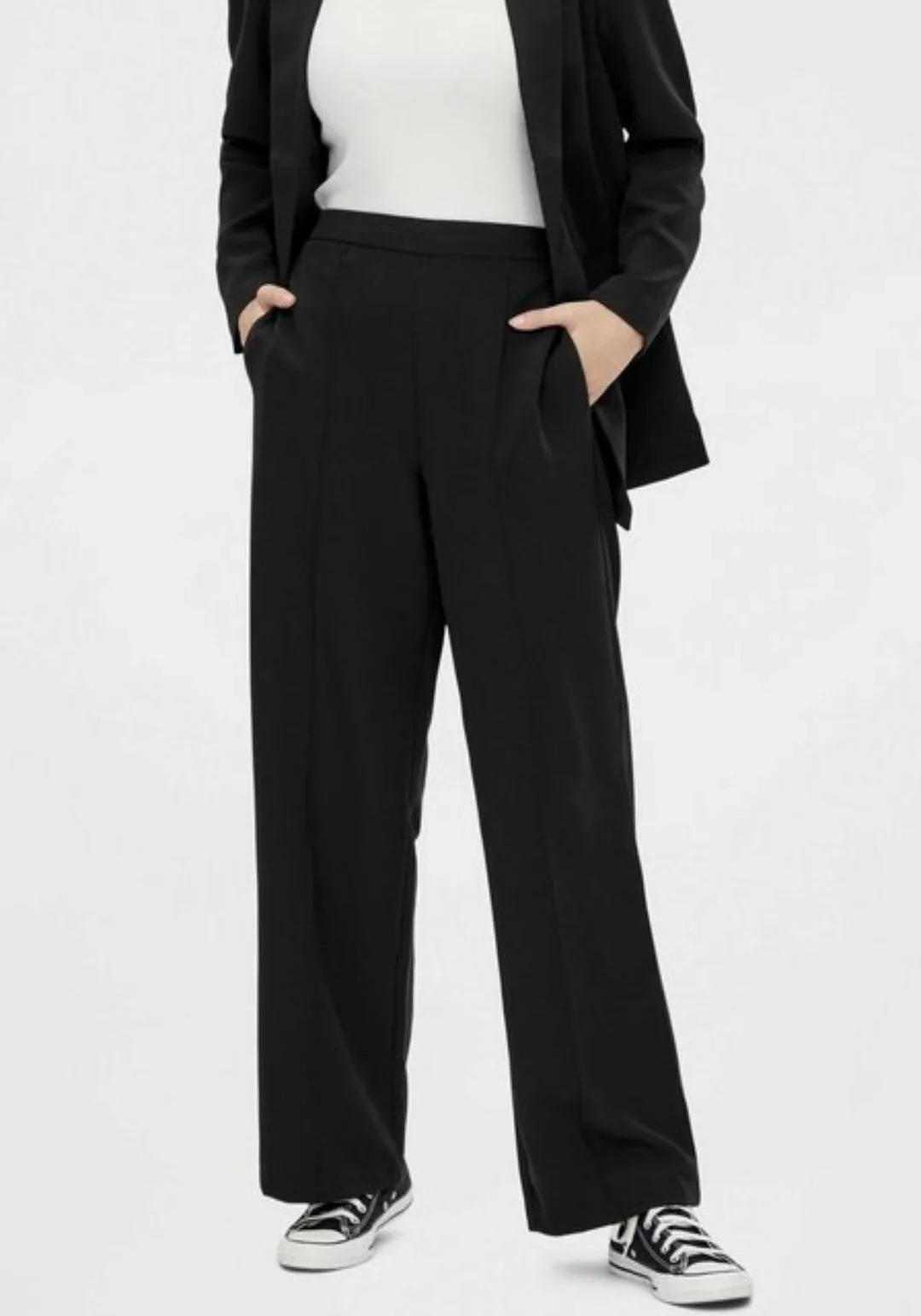 pieces Anzughose PCBOSELLA HW WIDE PANTS günstig online kaufen