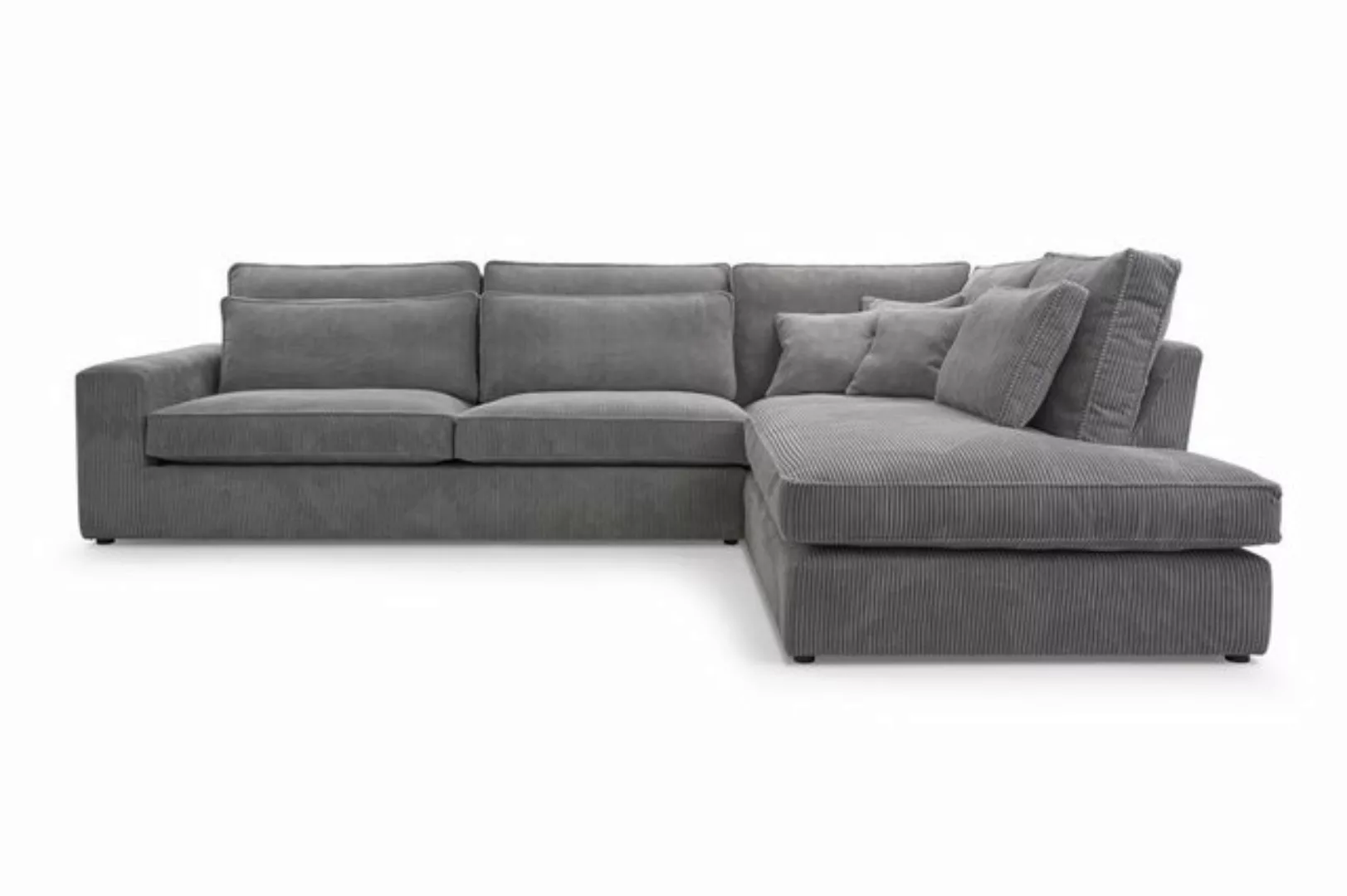 Deine Möbel 24 Ecksofa CAREN MINI Wohnlandschaft Sofa Wohnzimmer L-Couch Co günstig online kaufen