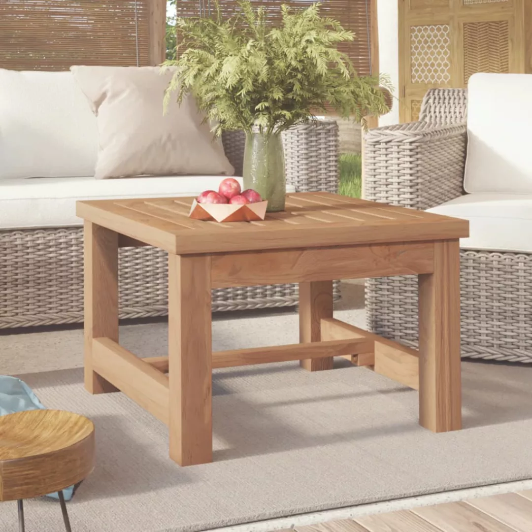 Vidaxl Couchtisch 45x45x30 Cm Massivholz Teak günstig online kaufen