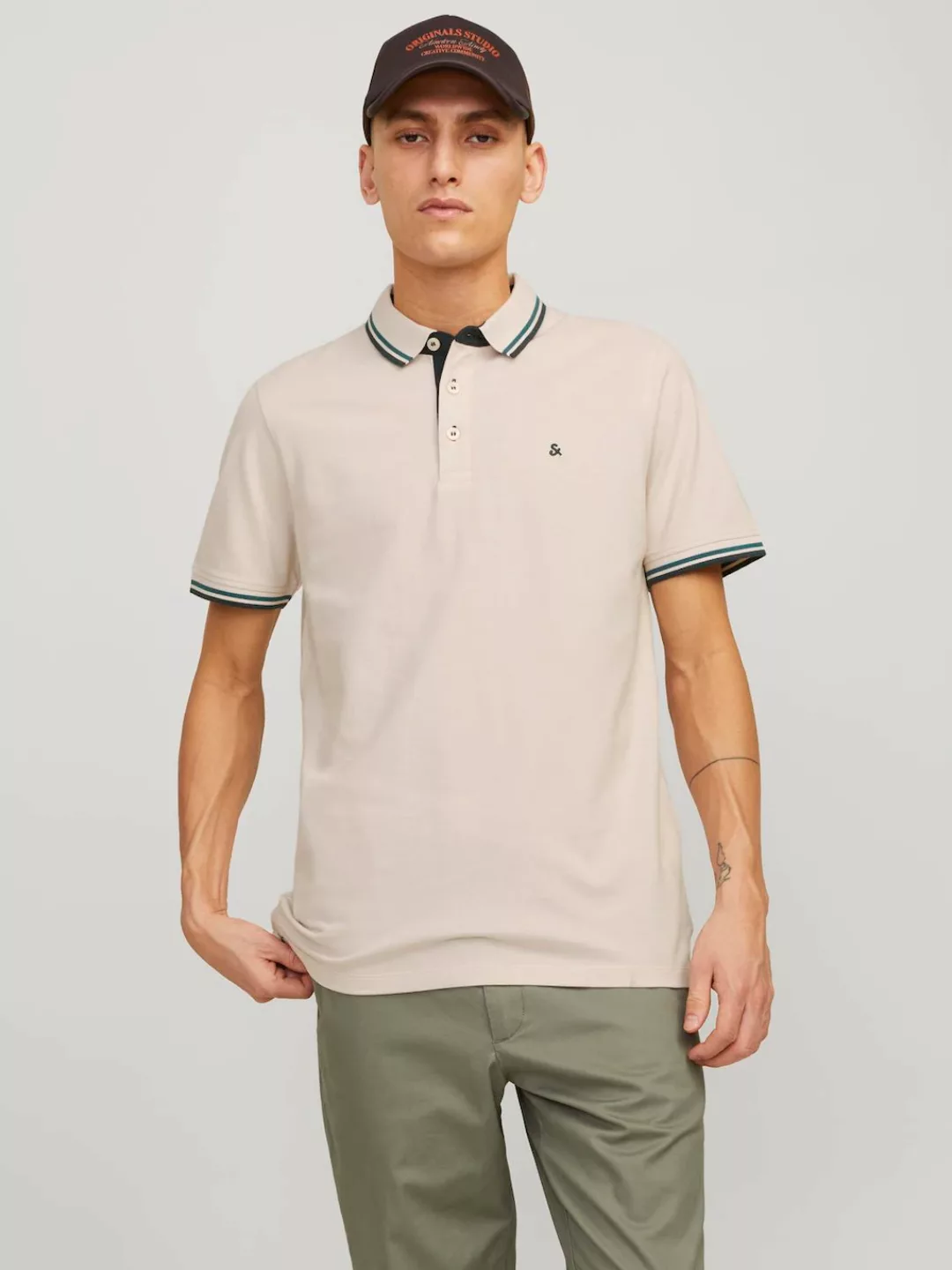 Jack & Jones Poloshirt "JJEPAULOS POLO SS NOOS" günstig online kaufen