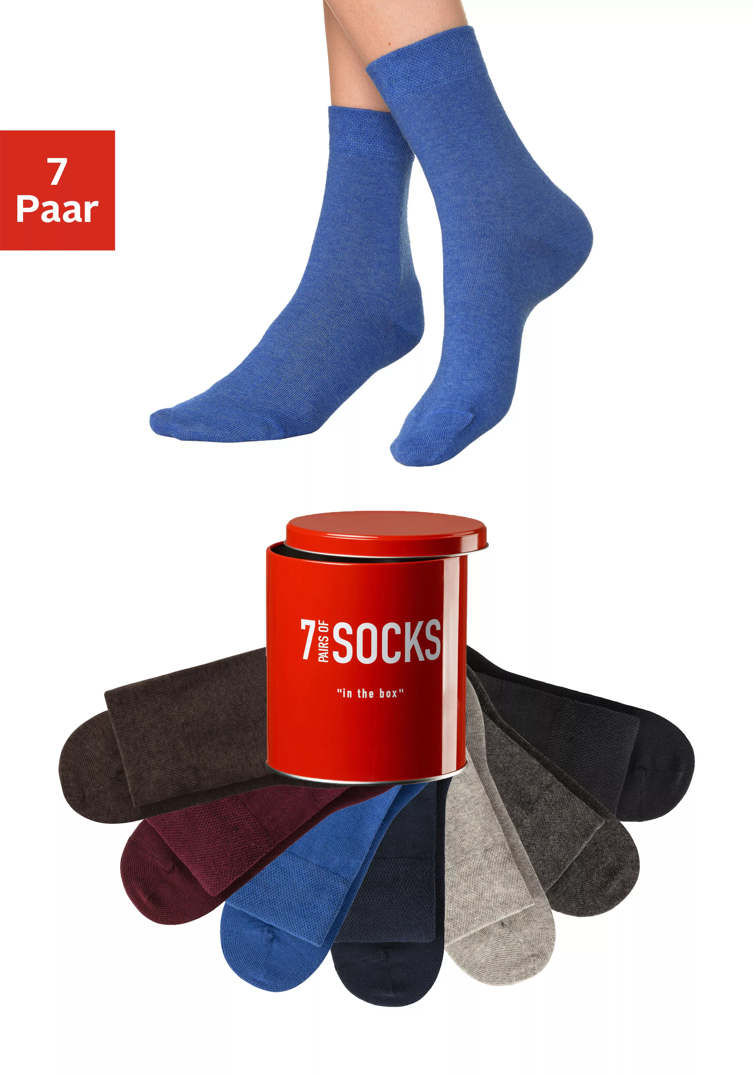 Bench. Businesssocken, (Dose, 7 Paar) günstig online kaufen