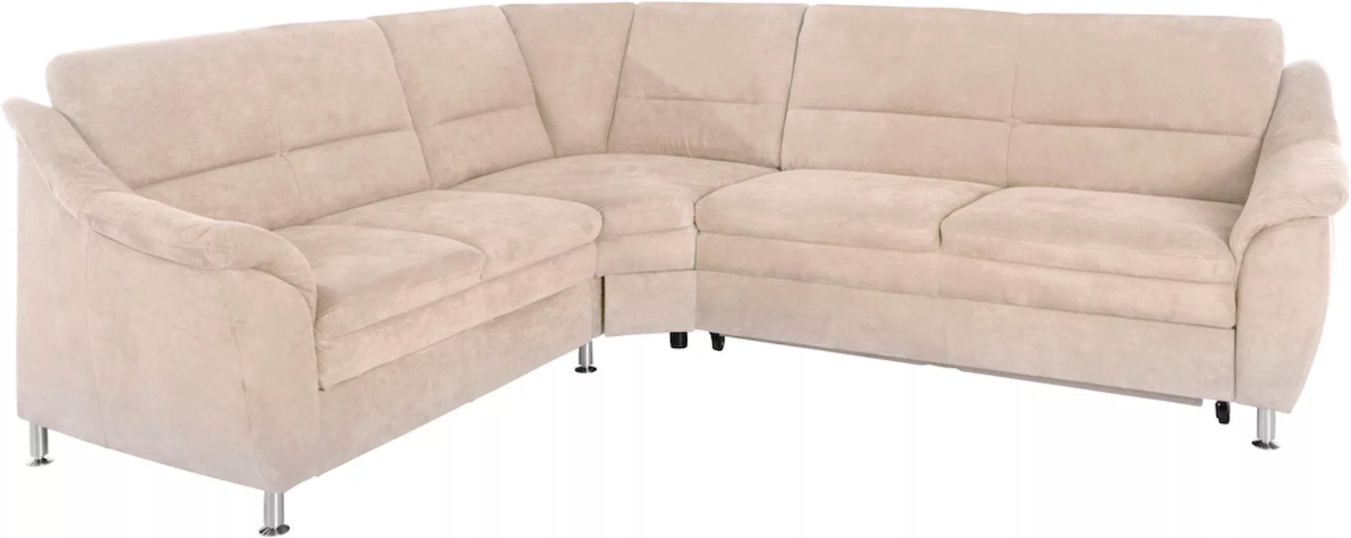 Places of Style Ecksofa »Cardoso L-Form«, mit Trapezecke für mehr Sitzkomfo günstig online kaufen