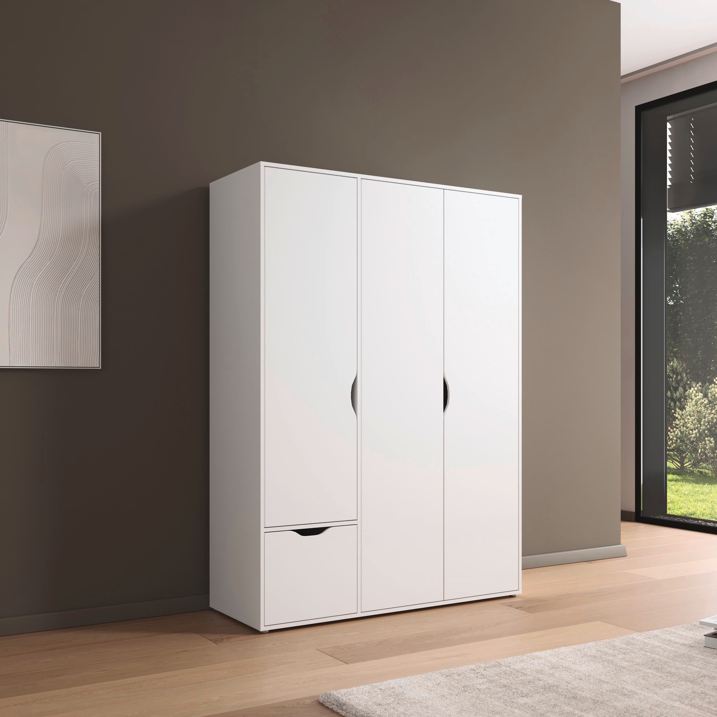 rauch Drehtürenschrank "Kleiderschrank Schrank Garderobe Wäscheschrank NARA günstig online kaufen