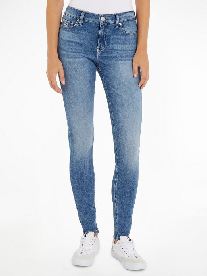 Tommy Jeans Skinny-fit-Jeans NORA MD SKN BH1238 im 5-Pocket-Style günstig online kaufen