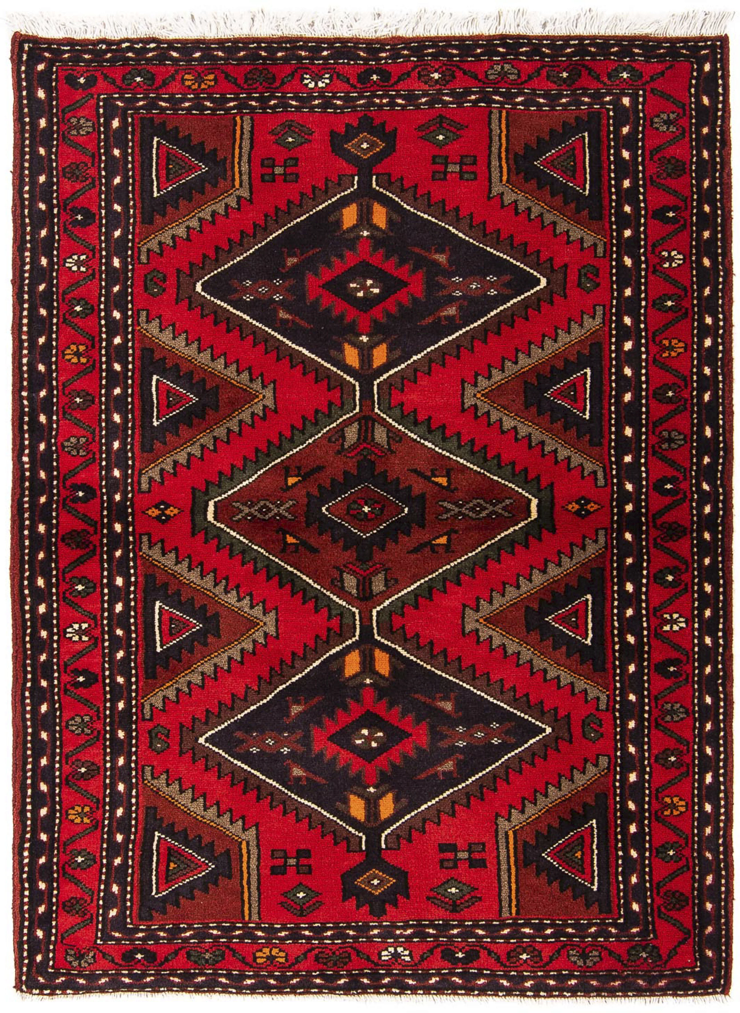 morgenland Orientteppich »Perser - Nomadic - 151 x 106 cm - dunkelrot«, rec günstig online kaufen