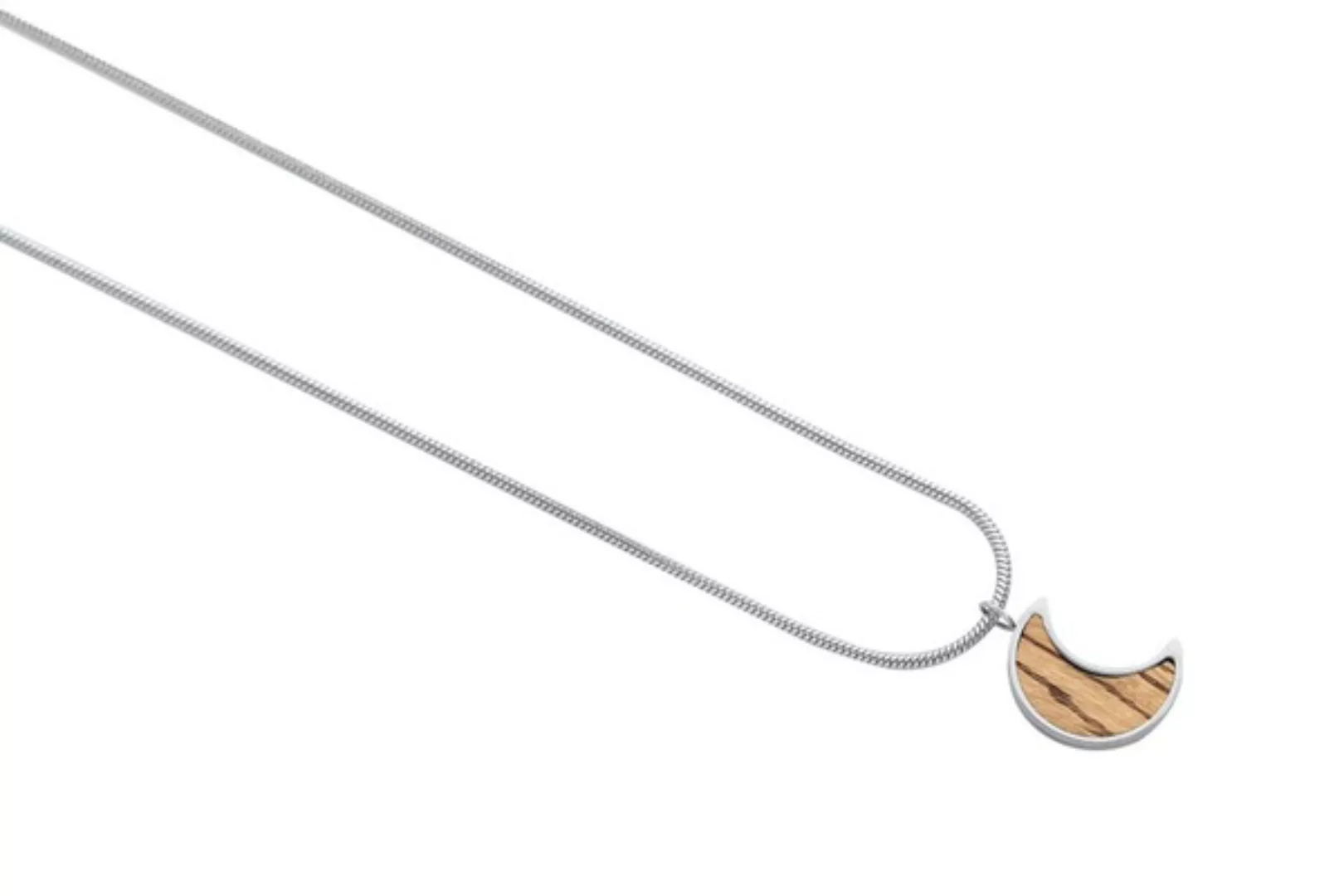 Kette Mit Anhänger - Motiv Halbmond - "Lini Necklace Halfmoon" günstig online kaufen