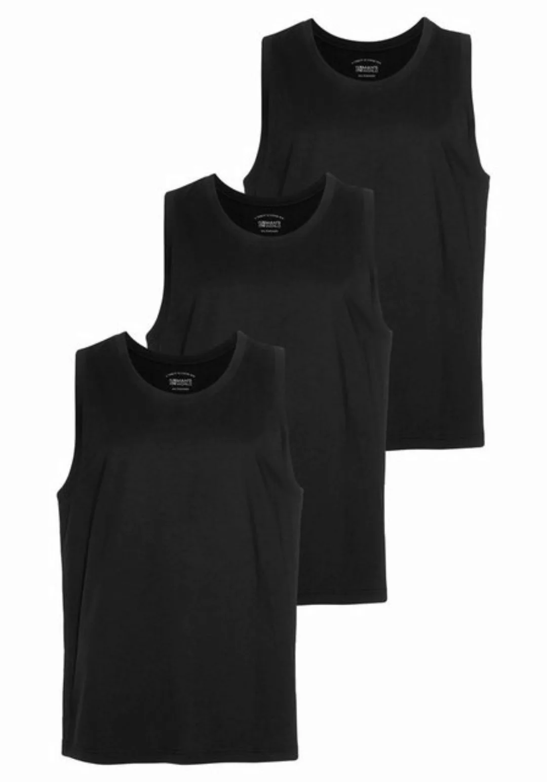 Man's World Muscleshirt (3er-Pack) schmal geschnitten, Rundhalsausschnitt, günstig online kaufen