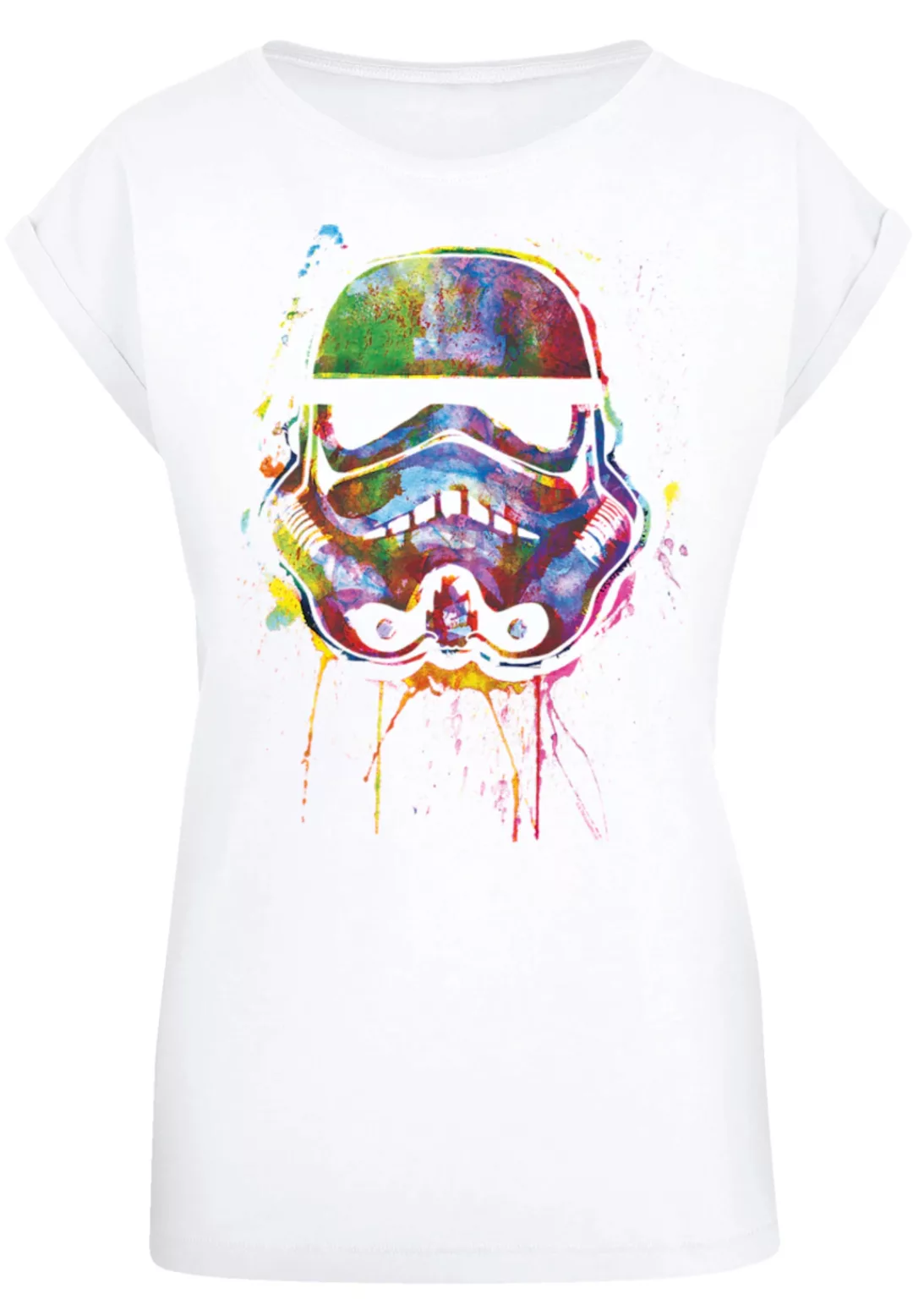 F4NT4STIC T-Shirt "PLUS SIZE Stormtrooper Paint Splats" günstig online kaufen