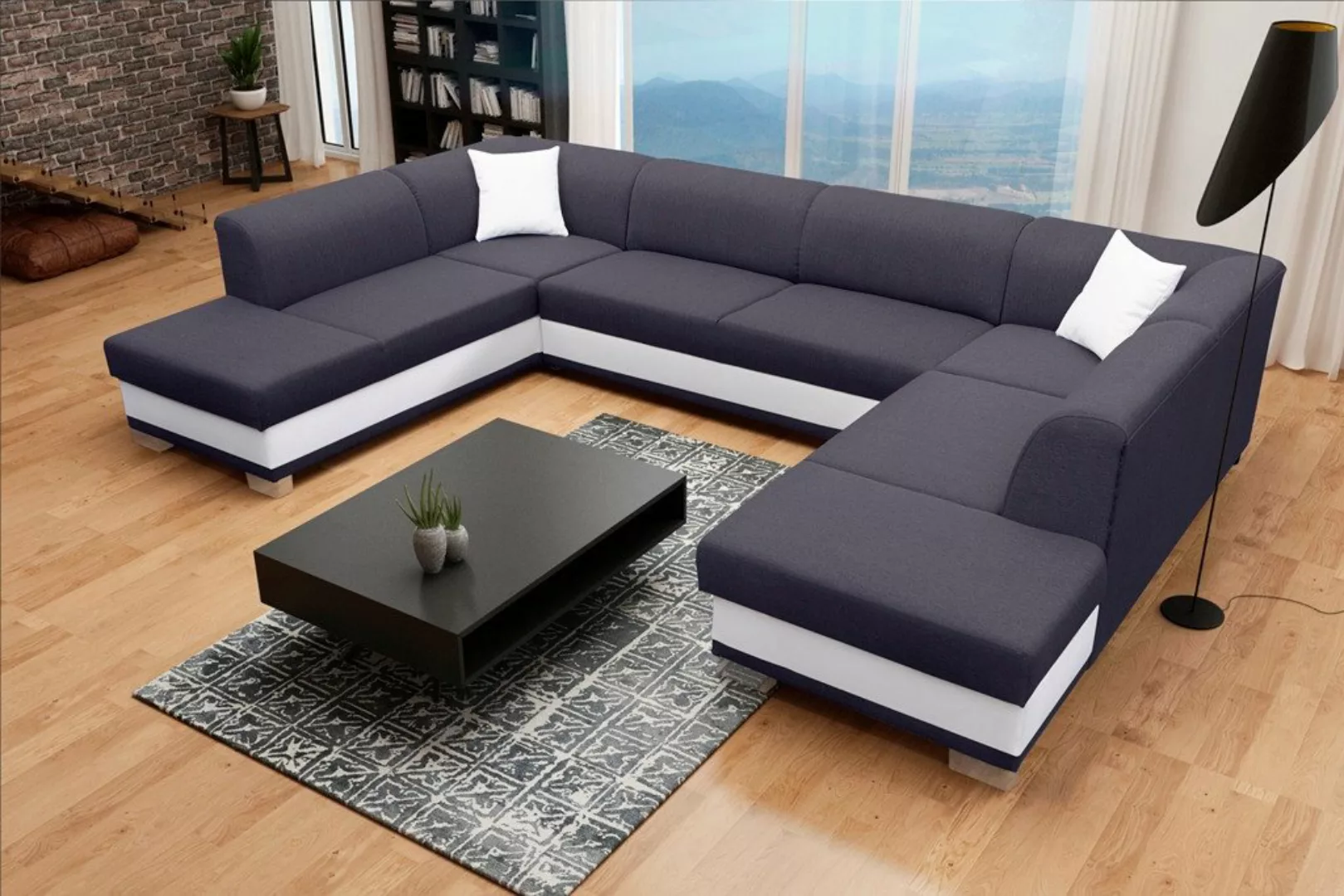 ALTDECOR Ecksofa DRAKO, Couch mit Schlaffunktion, Wohnzimmer - Wohnlandscha günstig online kaufen