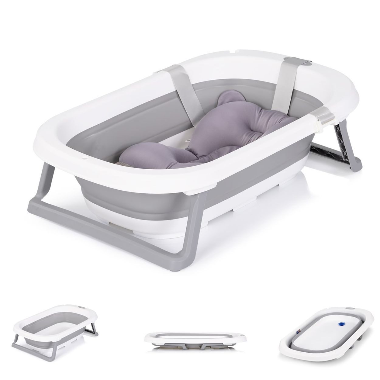 Chipolino Babybadewanne Babywanne Isla mit Badekissen, günstig online kaufen