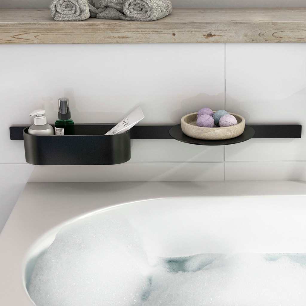 hansgrohe Badaccessoire-Set, 3-teilig, mattschwarz günstig online kaufen