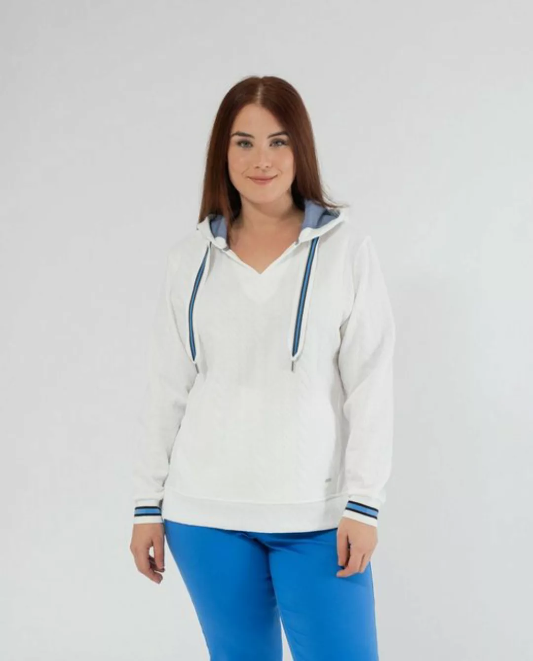 October Hoodie Sweatshirt mit Kapuze weiß günstig online kaufen