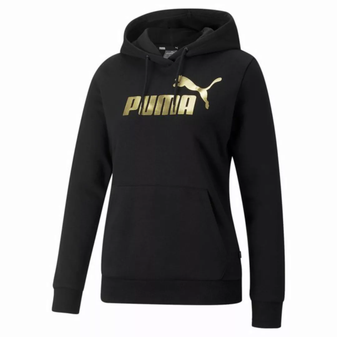 PUMA Kapuzensweatshirt ESS+ METALLIC LOGO HOODIE FL günstig online kaufen