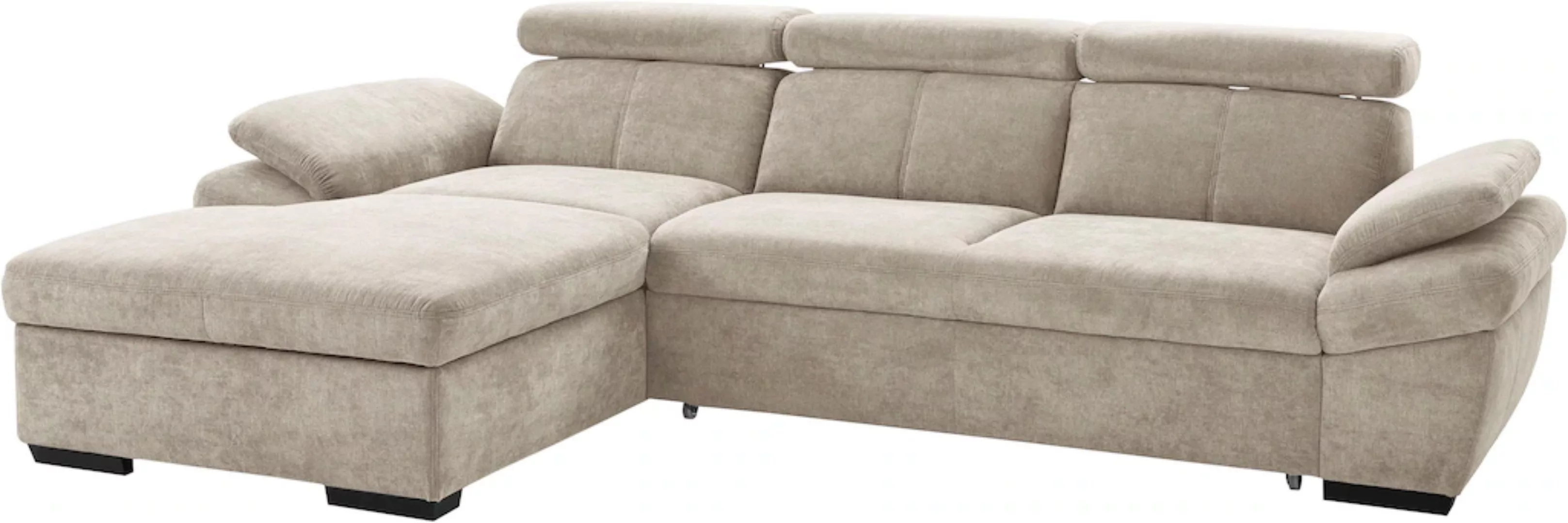 exxpo - sofa fashion Ecksofa "Salerno, klassisch modernes Funktionssofa, ho günstig online kaufen