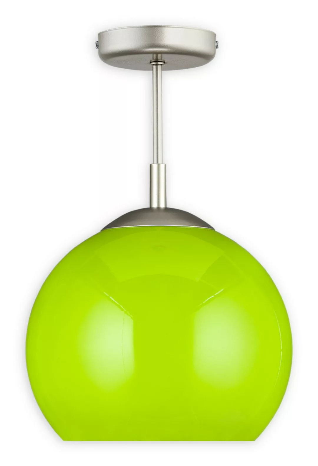 Pendelleuchte Glas grün 1 flammig E27 Kula günstig online kaufen