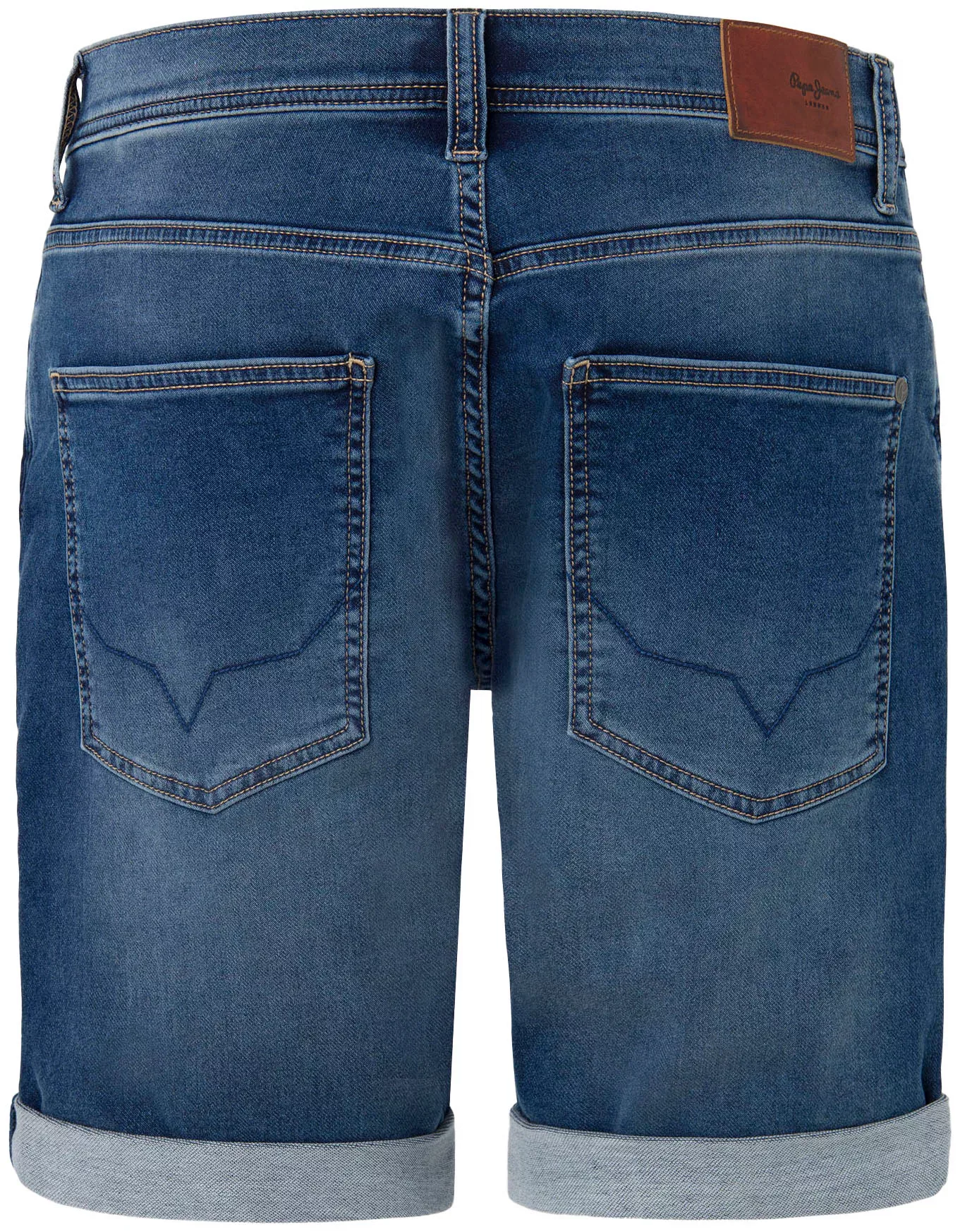 Pepe Jeans Jeansshorts mit umgeschlagenem Bund günstig online kaufen